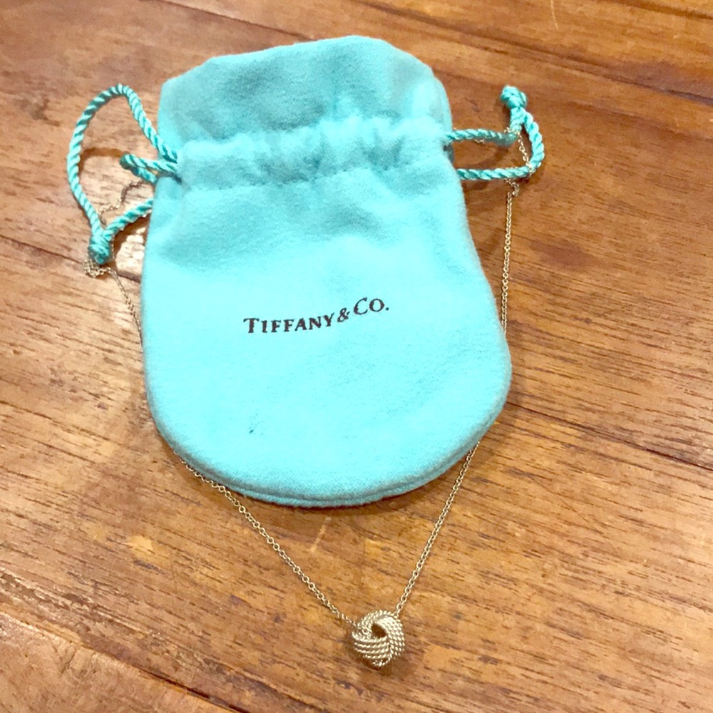 Tiffany Knot Necklace & Pendant